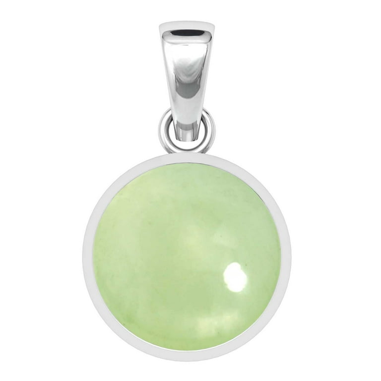 Prehnite, Freshwater Pearl and outlet Sterling Silver Necklace