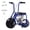 Blue, variant on 50cc Mini Dirt Bike, 2-Stroke Gas Off-Road Motorcycle for Kids Age 8-15, 10-Inch Fat Tires, Heavy Duty Frame, 150 lbs , Purple