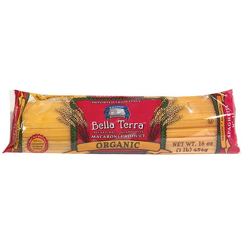 Bella Terra Organic Spaghetti, 16 oz (Pack of 12)