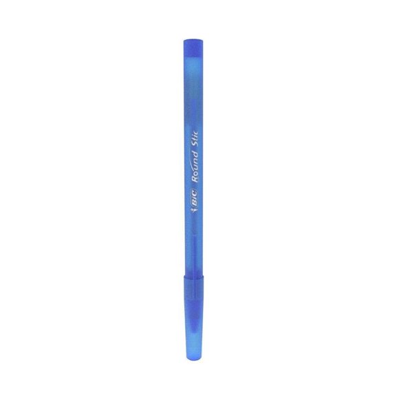 Bolígrafo Bic Round Stic Azul 1 Pieza