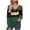 Army Green, variant on EchfiProm Womens Christmas Tops Plus Size Long Sleeve Casual Black V Neck Ugly Reindeer Xmas Tee Shirts for Women