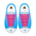 thumbnail image 2 of Loop King Shoe Laces - Silicone Laces for Sneakers - Perfect for Athletic Adults and Kid - Pink - One Size, 2 of 2