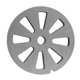thumbnail image 2 of Meat Grinder Blade Plate Fan Hole Stainless Steel Mincer Blades Disc Accessories for Replacement, 2 of 4