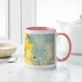 thumbnail image 6 of CafePress - Romantic Summer Watercolor Sunflower Mugs - 11 oz Ceramic Mug - Novelty Coffee Tea Cup, 6 of 6