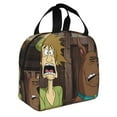 thumbnail image 2 of Lsque Scooby-Doo Print Insulated Lunch Bag with Thick Aluminum Foil Lunch Tote Bag with Front Pocket for Men and Women, Ideal for Work, School, Picnics, and Travel, 2 of 8