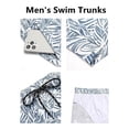 thumbnail image 5 of COOFANDY Men Bathing Suit Swimwear Square Leg Chubbies Sexy Elastic Board Short, 5 of 6