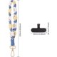 thumbnail image 2 of Set de 4 correas de muñeca para teléfono con diseño bohemio floral, 4 correas para celular, funda para teléfono, colgante decorativo, llavero hecho a mano para mujer., 2 of 5