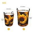 thumbnail image 3 of Cauagu Vibrant Sunflower Blooms for Laundry Basket,Collapsible Organizer Basket for Storage Bin Toy Bins Gift Baskets Bedroom Clothes Children Nursery Hamper -Small, 3 of 7