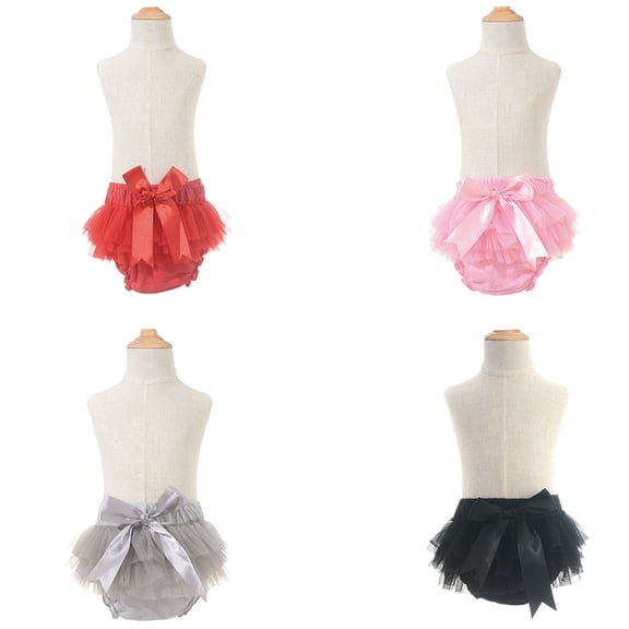 LULULION Headdress and Pink Tutu Skirt Set with Satin Waistband and