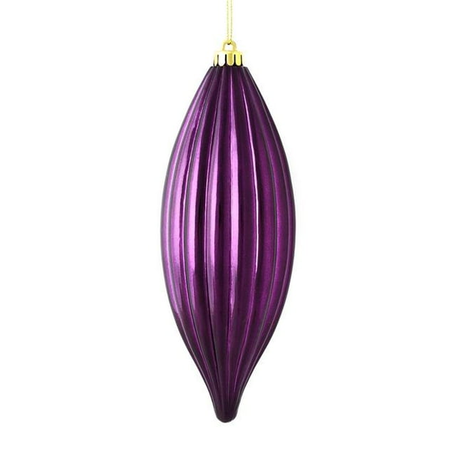 Vickerman M183226S Embout de Ligne Brillant Prune 8 Po. 4 par Sac