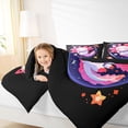 thumbnail image 4 of Castle Fairy Cute Salamander Astronaut Queen Comforter Set,Axolotl Bedding Comforter Set, 4 of 8