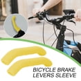thumbnail image 3 of Meileang 2 Pairs Bicycle Brake Levers Sleeves Simple Installation Universal Anti-Slip Brake Handle Protection Covers Accessories, 3 of 8