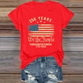 thumbnail image 6 of MEICHEN 250th Anniversary USA Shirt Womens States 250th T Shirt 1776 American Flag Graphic Tee 4 of July Top Summer 4th of July Tops, 6 of 6