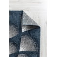 thumbnail image 4 of Newport Collection - Blue, Gray Geometric Modern Area Rug, 4 of 5