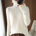 thumbnail image 6 of NMMUED Turtleneck Sweater Women Pullover Sweaters for Women Lightweight Sweaters for Women Knit Sweater for Women Loose Sweaters for Women, Beige L, 6 of 7