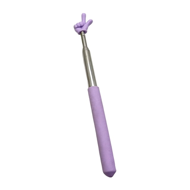 Outdor Telescopic Teachers Pointer Extendable Hand Pointer Finger Pointer Stick Retractable Teacher Pointer For Presentation Whiteboard Blackboard Classroom