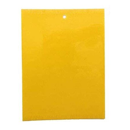 10cm Pcs 20cm Double-Sides Yellow Sticky Trap Flies Trap Insect Stick 1Pcs