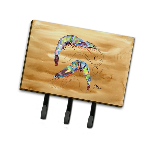 Caroline's Treasures 8158TH68 Shrimp Leash or Key Holder, Large, Multicolor