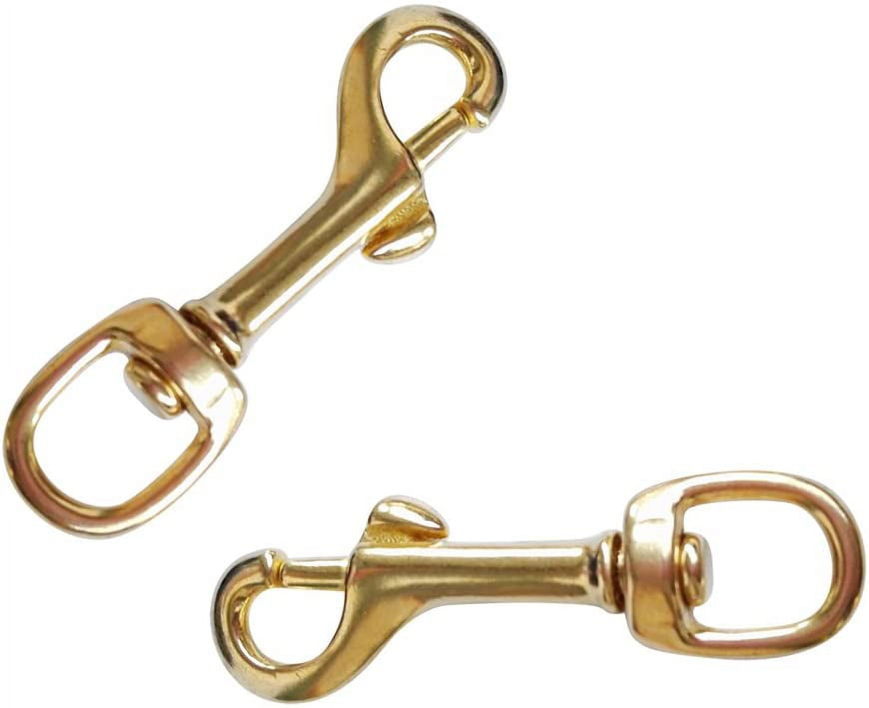 Ohio Travel Bag 1 1/2 Antique Brass, Trigger Swivel Snap Hook, Zinc Alloy, #P-3138-ANTB