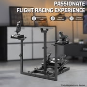 Marada Flight Simulator Cockpit Racing Steering Stand Adjustable Fit for Thrustmaster HOTAS Warthog