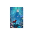thumbnail image 1 of Cartoon Credit Debit Card Matte Skin Stickers Transportation Card Decoration Elsa Ariel Cinderella Belle Princess Girls Decal, 1 of 6