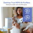 thumbnail image 3 of EVERKING HEPA Air Purifier, Desktop Air Purifier Cleaner with Aromatherapy Perfect for Small Room 215 sq ft, 3 of 10