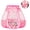 Pink (White&Grey&Pink Balls), variant on PigPigPen Soft Play Ball Pit for Infants & Toddlers with Colorful Balls, Princess Playroom Tent Included