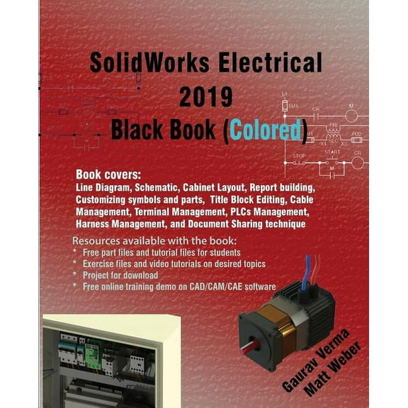 SolidWorks Electrical 2019 Black Book (Colored), (Paperback)