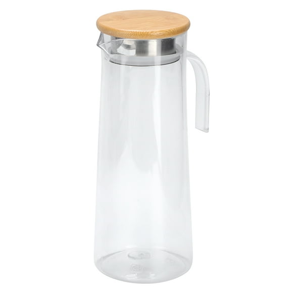Jarra De Agua Fría De Botella De Jugo De Acrílico Transparente De 1,2 L Para Uso En Barra Casera