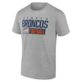 thumbnail image 2 of Men's Fanatics Heather Gray Denver Broncos Box Pop T-Shirt, 2 of 3