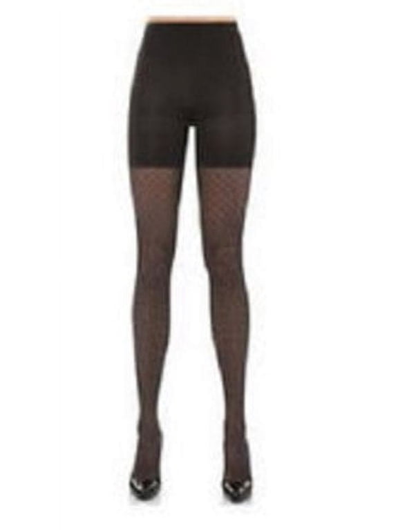Assets By Sara Blakely Textured Shaping Lattice 1655 (3, Black)