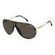 thumbnail image 1 of Lentes de Sol Carrera Unisex 2059162M2992K Negro-Dorado Carrera 2059162M2992K, 1 of 7