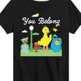thumbnail image 3 of Sesame Street - You Belong - Toddler and Youth Short Sleeve Graphic T-Shirt, 3 of 5