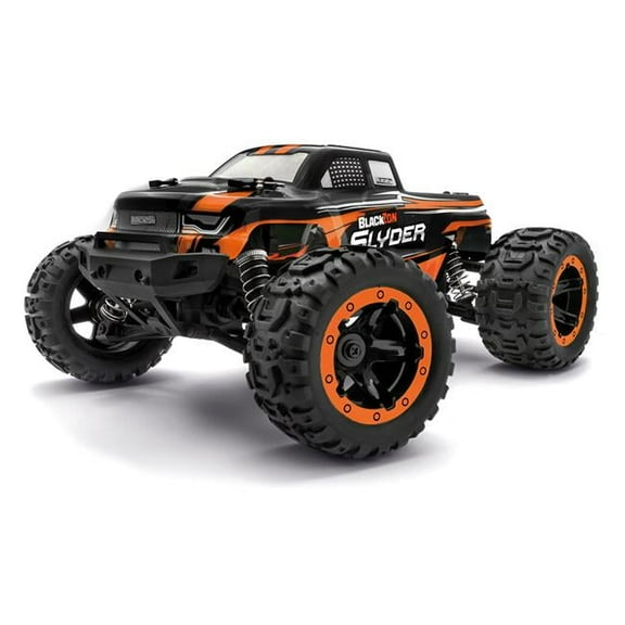 BlackZon BZN540099 1-16 Scale Slyder MT 4WD Electric Monster Truck, Orange