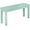 Mint Green, variant on HUANG 40" Backless Wooden Garden Bench, Black