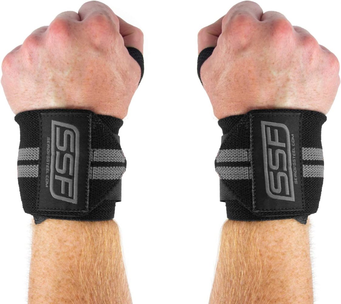 Serious Steel Wrist Wraps Elite Lifting Wrist Supports Weightlifting