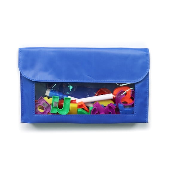 Magnetic Storage Pockets 9x5In Whiteboard Organizer Bag for Fridge Locker