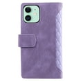 thumbnail image 5 of Dteck for Apple iPhone 11 Case,Full Protection Zipper Purse Magnetic Closure Folio Card Slots Wallet Kickstand Phone Cover with Wrist Strap & Shoulder Strap,Purple, 5 of 14