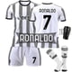 thumbnail image 1 of Kits de fútbol para niños Jersey de fútbol Camiseta de entrenamiento Traje 22/23 - Christiano Ronaldo Juventus-Cristiano Ronaldo Home-Kids 22(120-130CM) BmatwkZeng Bmatwe Jersey, 1 of 2