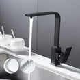 thumbnail image 4 of Kitchen Taps 360 Swivel Spout Sink Mixer Tap Chrome Single Lever Faucets Brass x, 4 of 9