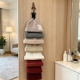 thumbnail image 6 of Over the Door Cap Rack Organizer,Holds Up to 8 Baseball Hats Hat Storage Organizer for Men Women,Baseball Cap Rack for Wall Hanger,Adjustable Closet Hanger with Hooks for Easy Hat Display (Black), 6 of 8