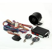 Four Buttons Car Alarm with Keyless Entry System