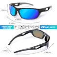 thumbnail image 3 of Gafas Deportivas Polarizadas RIVBOS RB831 para Hombre y Mujer, 3 of 6