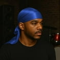 thumbnail image 2 of 3PCS Silky Durag Pack for Men Waves, Satin Doo Rag for 360 540 725 Waves, 2 of 9