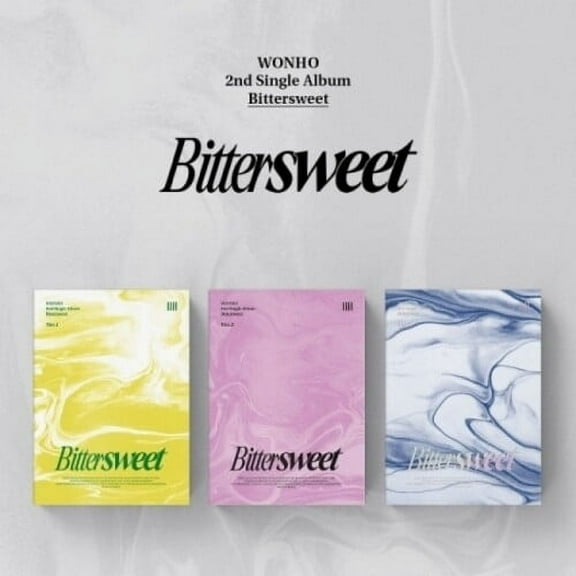 Wonho - Bittersweet - Random Cover - incl. Photo Book, Lyrics Paper, Photocard Sticker - Music & Performance - CD
