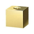 thumbnail image 3 of CRL SQ1251BR Brass 1-1/4" Square Standoff Base 1" in Length, 3 of 3