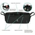 thumbnail image 2 of J.L. Childress Cargo 'N Drinks Parent Tray, Universal Stroller Organizer. Black.  One, 2 of 6