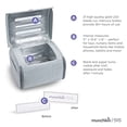 thumbnail image 3 of Munchkin Esterilizador UV y bolsa desinfectante, elimina hasta el 99% de gérmenes, virus y bacterias, 21 LED UV-C, limpiador para productos infantiles y de juguete para bebés, 3 of 3