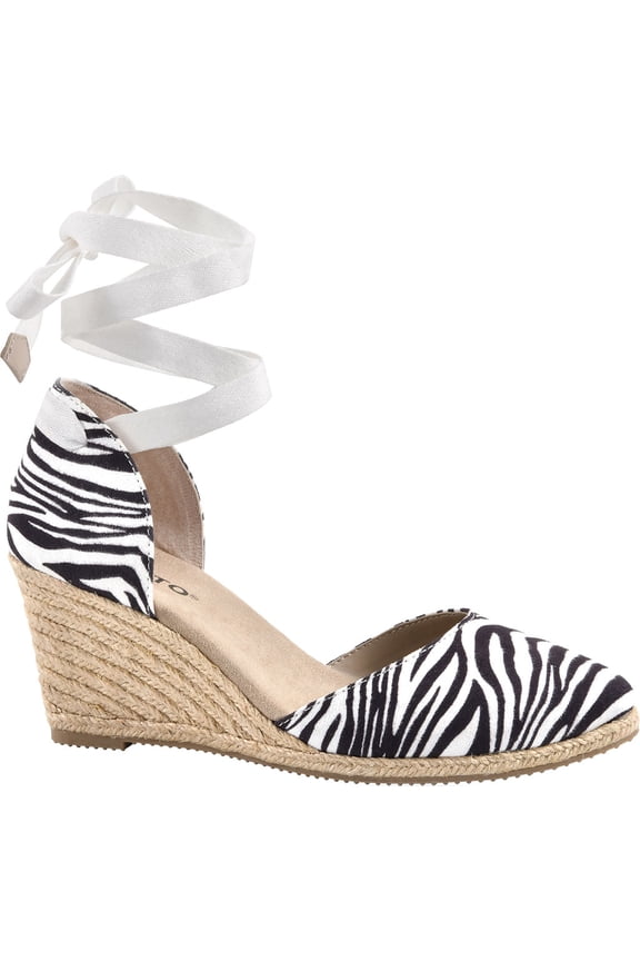 Women's Coachella Ankle Tie Espadrille Wedge