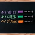 thumbnail image 4 of Sharpie Chalk Markers, Wet Erase Markers, Assorted Colors, 3 Count, 4 of 7